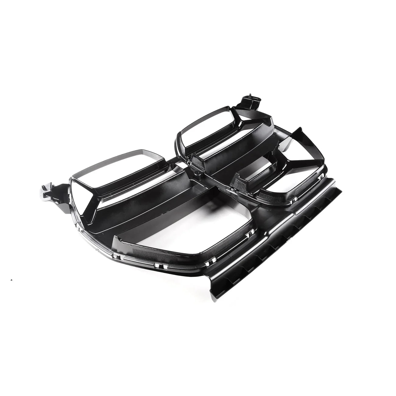 BMW M4 CSL Style Gloss Black Front Grille For BMW G80 M3/M4 (G80/G82/G83) Back View