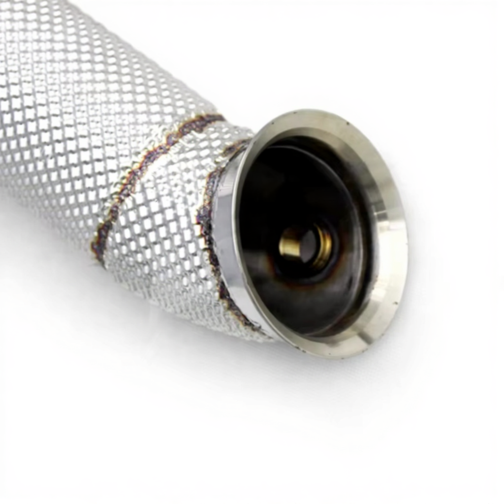 WSTN Mercedes Benz C63/C63S AMG 3.5" Catless Downpipes M177 4.0TT V8 (W205)