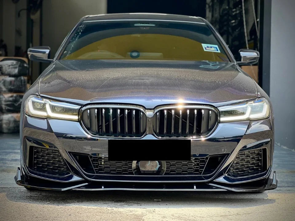 WSTN BMW 5 Series G30/G31 Dual-Slat Front Grille Gloss Black 2021–2023 (Upper Grille)