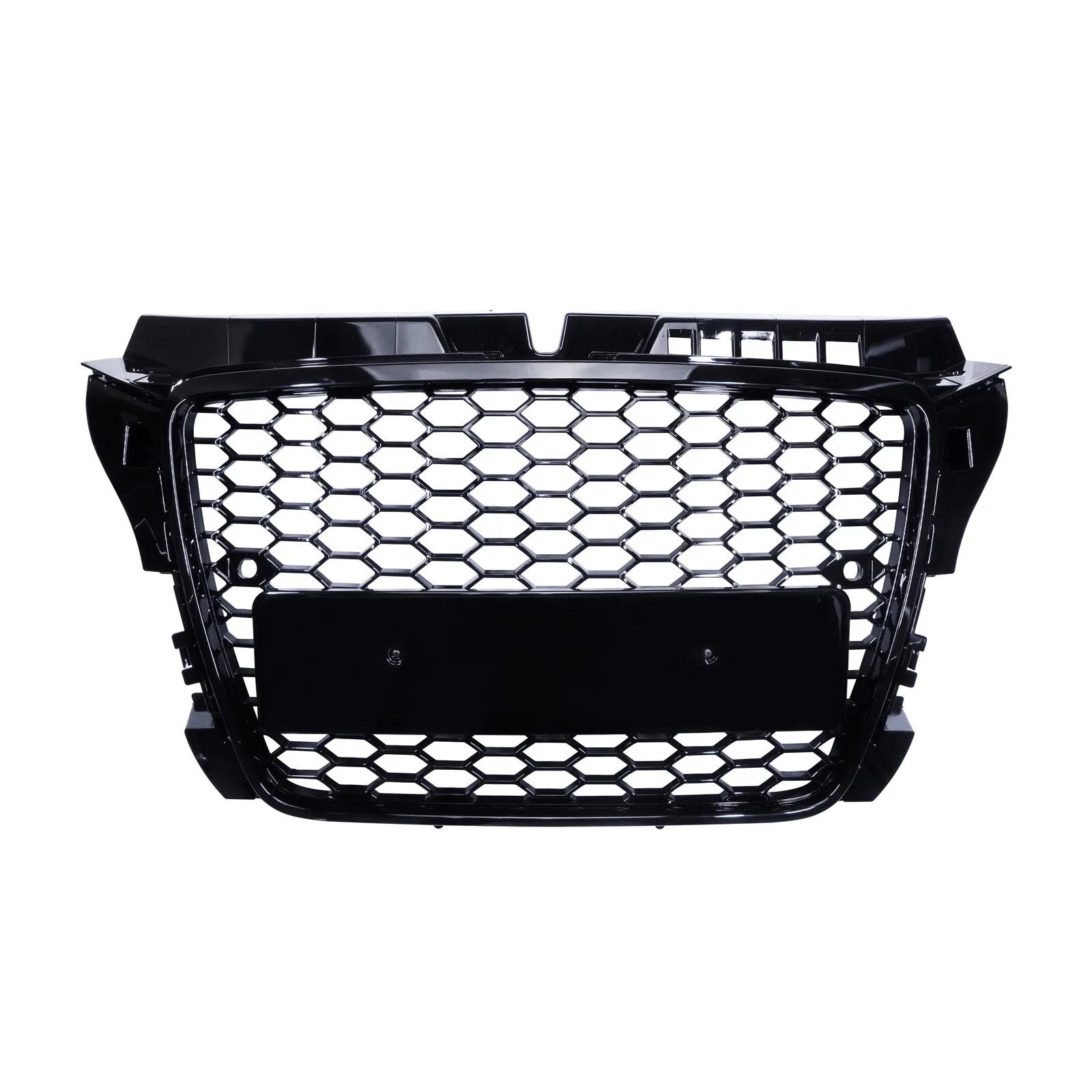 WSTN Audi A3 8P Facelift RS-Style Honeycomb Front Grille Gloss Black 2008–2012 (S3/RS3)