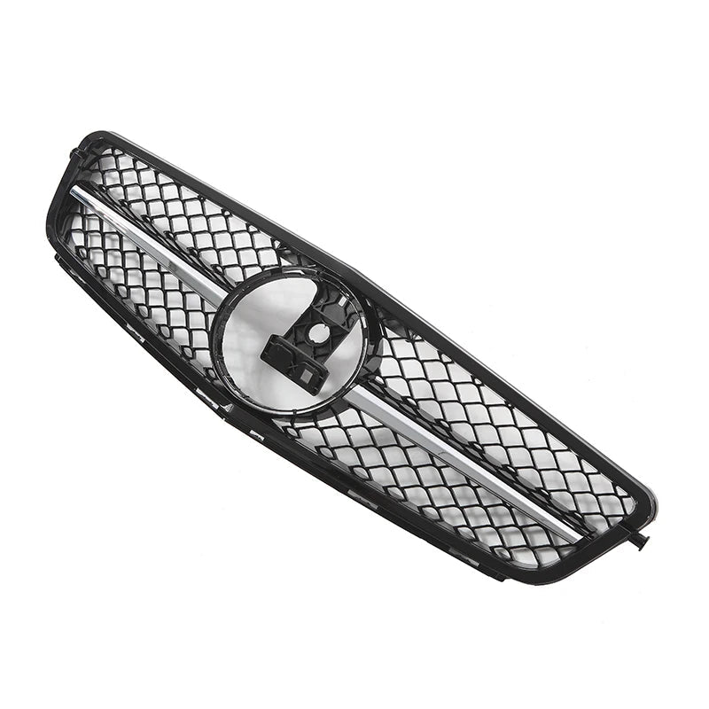WSTN Mercedes C-Class W204 AMG Style GTR Front Grille Gloss Black 2008–2014 (C180/C200/C230/C250/C280/C300/C350)