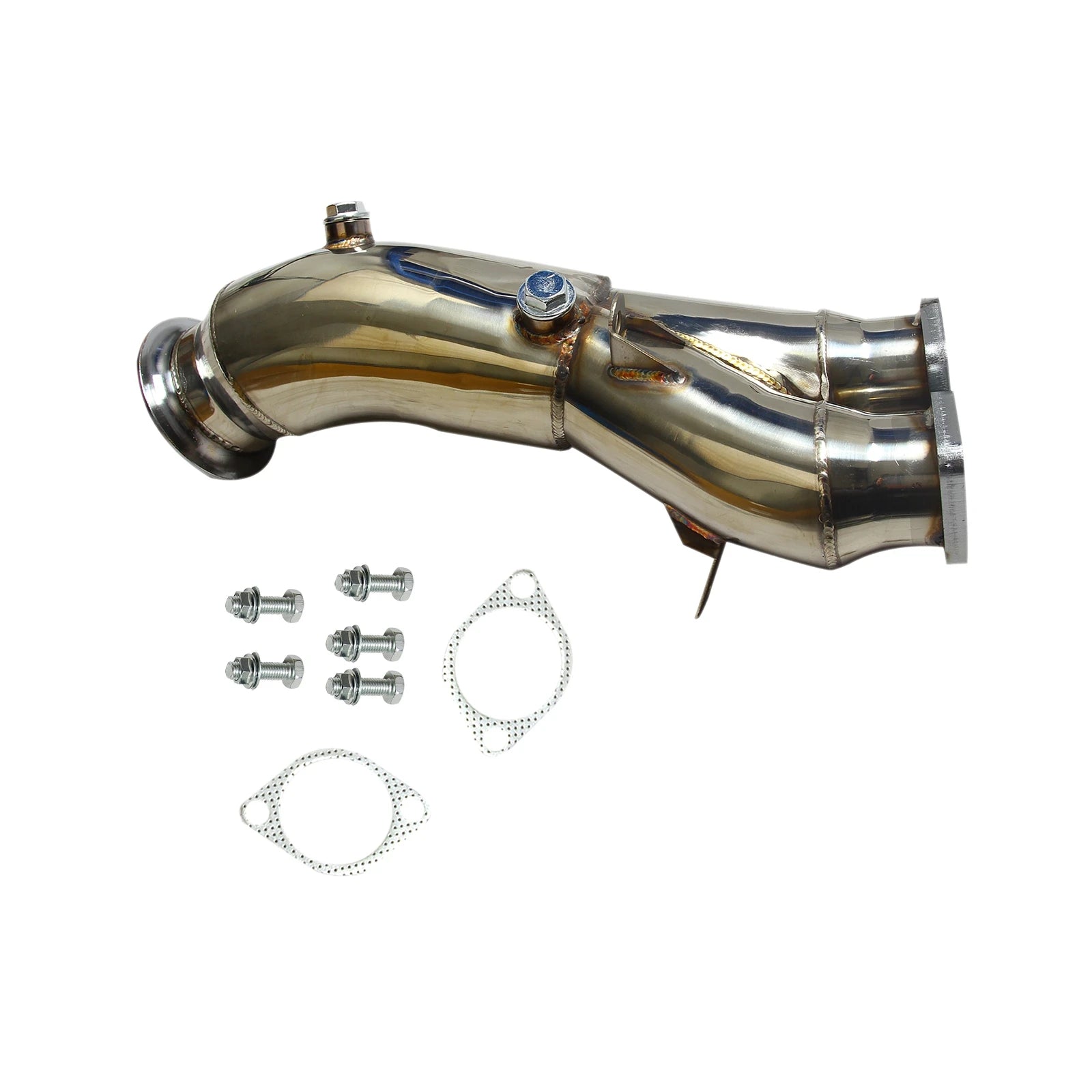 WSTN BMW N55 4” Catless Downpipe – 135i/335i/X1 35i (E82/E90/E92/E93/E84/E88)