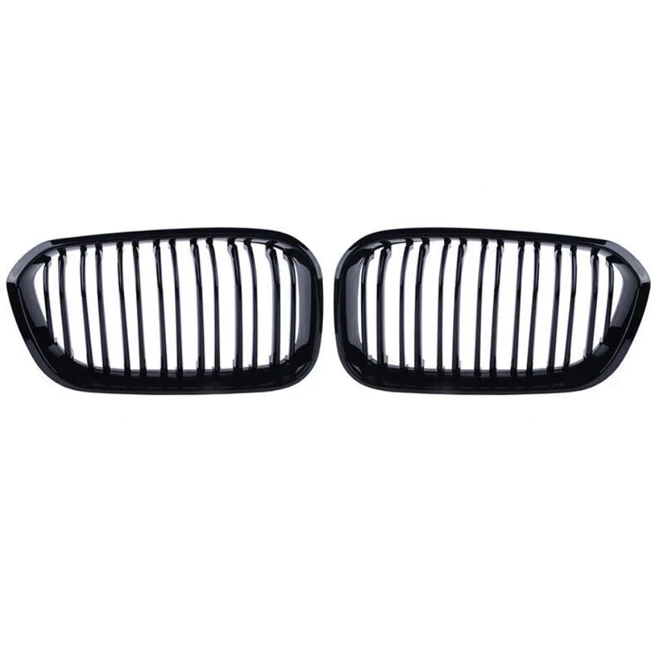 WSTN BMW 1 Series F20/F21 LCI Double-Slat Kidney Grilles Gloss Black 2015–2019 (Pair)