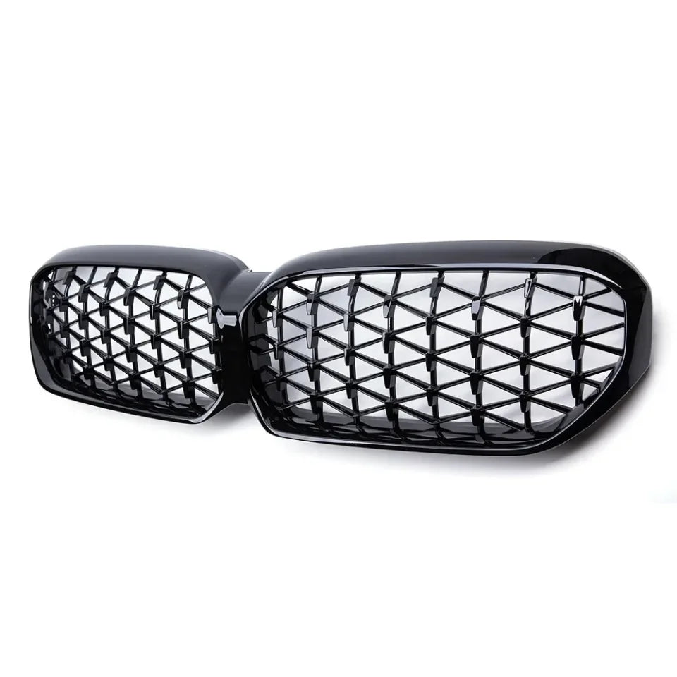 WSTN BMW 5 Series G30/G31 Dual-Slat Front Grille Gloss Black 2021–2023 (Upper Grille)