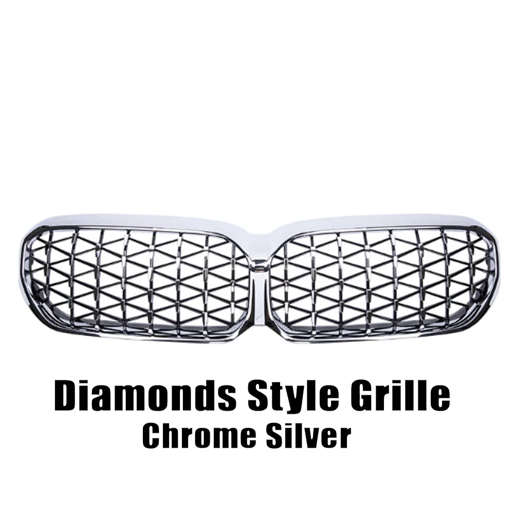 WSTN BMW 5 Series G30/G31 Dual-Slat Front Grille Gloss Black 2021–2023 (Upper Grille)