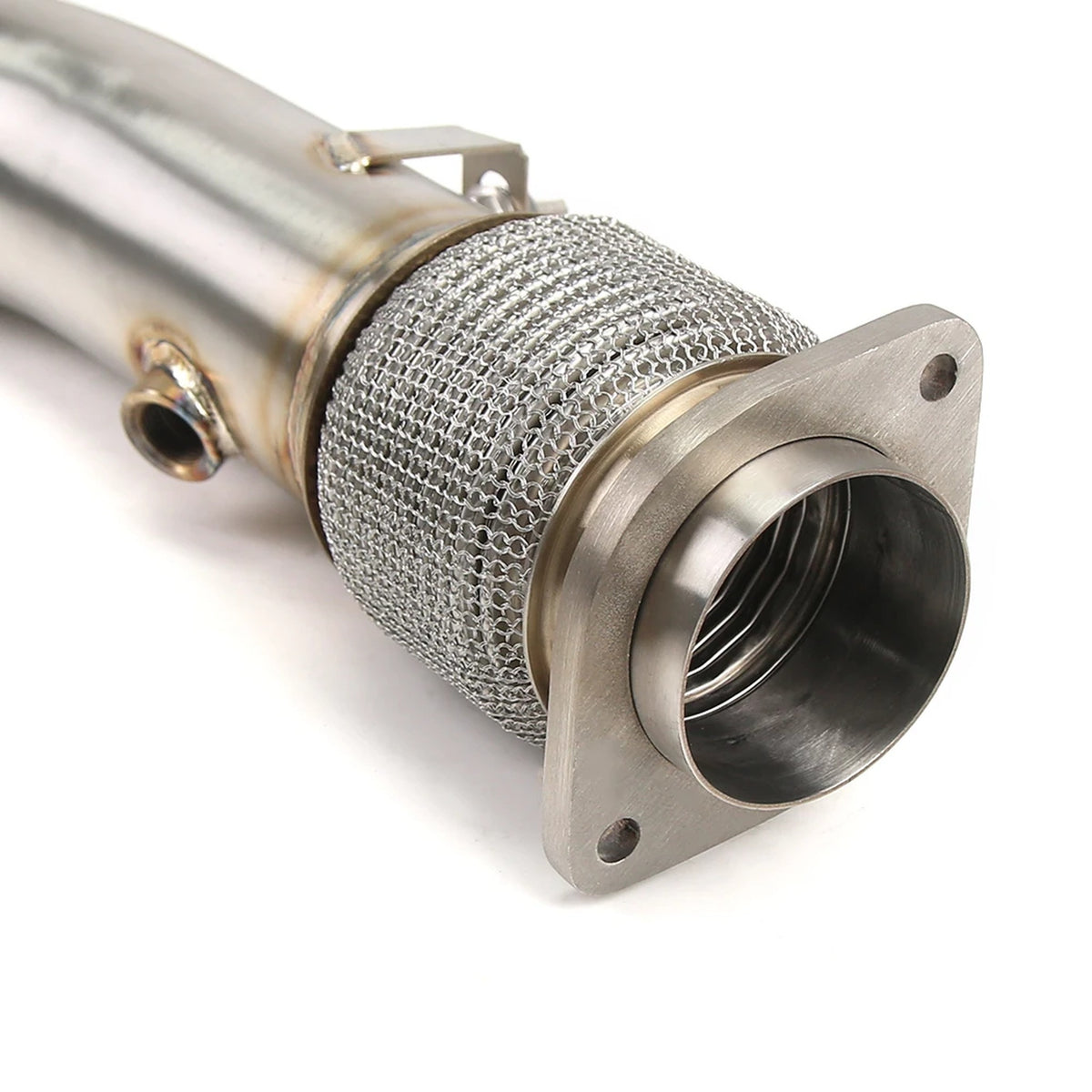 BMW X3M/X4M S58 catless downpipes, No Heat Shielding option