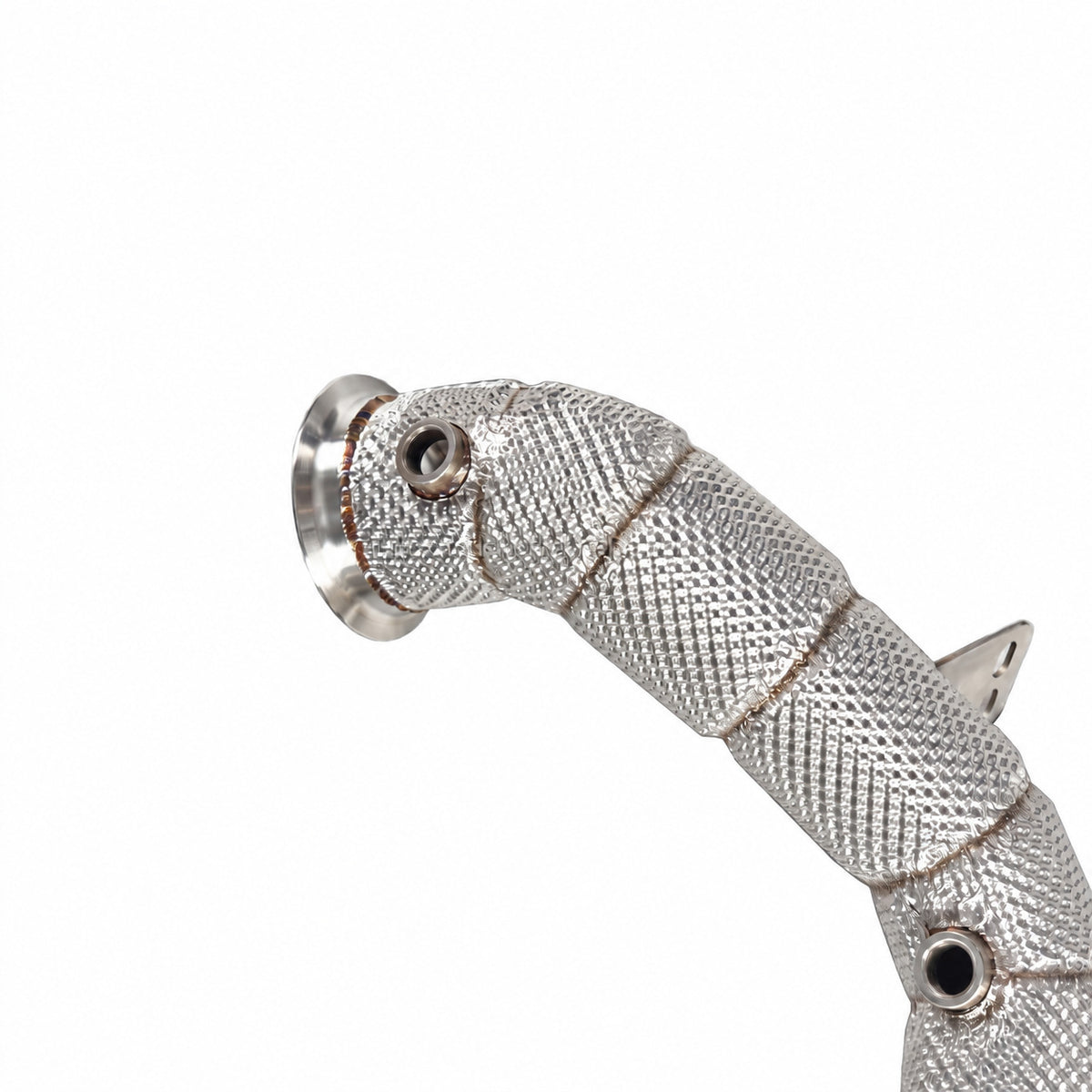 Mercedes-AMG C63 and C63 S M177 performance downpipe set, full set view