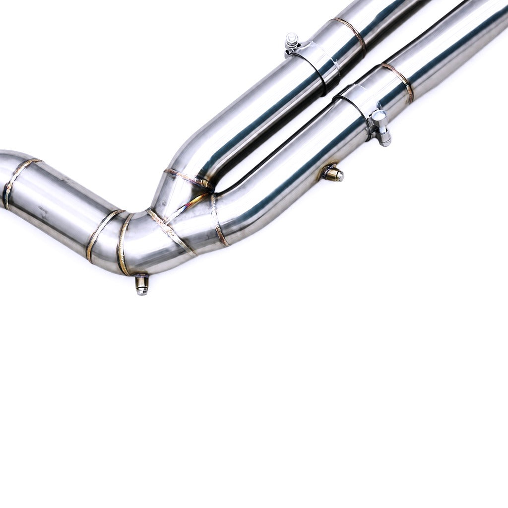 WSTN Performance Toyota Supra B58 A90 Electronic Valve Catback, X-pipe merge and mandrel bends