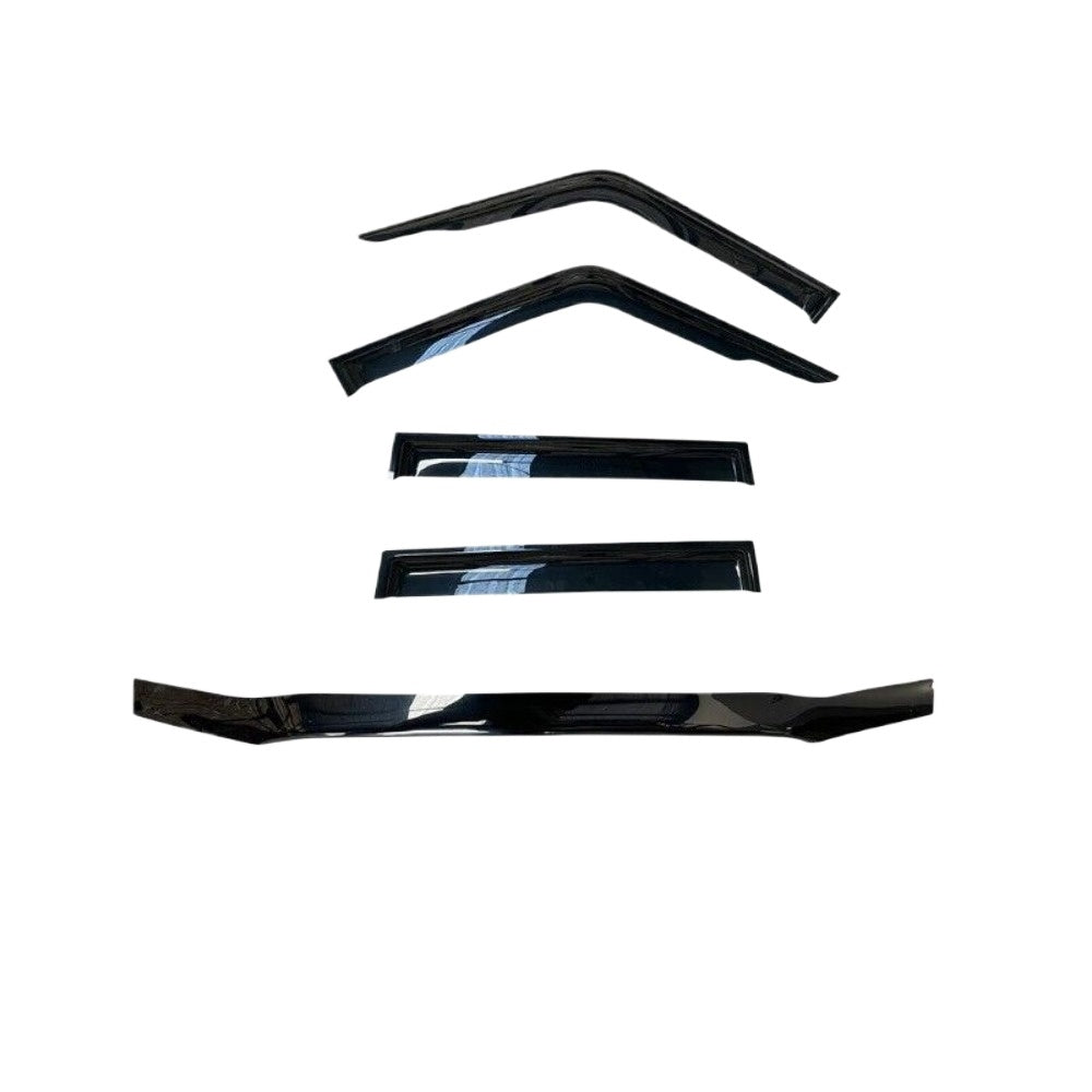Bonnet Protector Weather Shield Set Toyota Landcruiser 70 Series 2016-2023