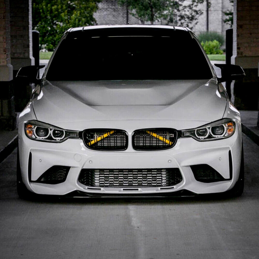 F80 M3 Yellow BMW V Brace Grille Strut Cover