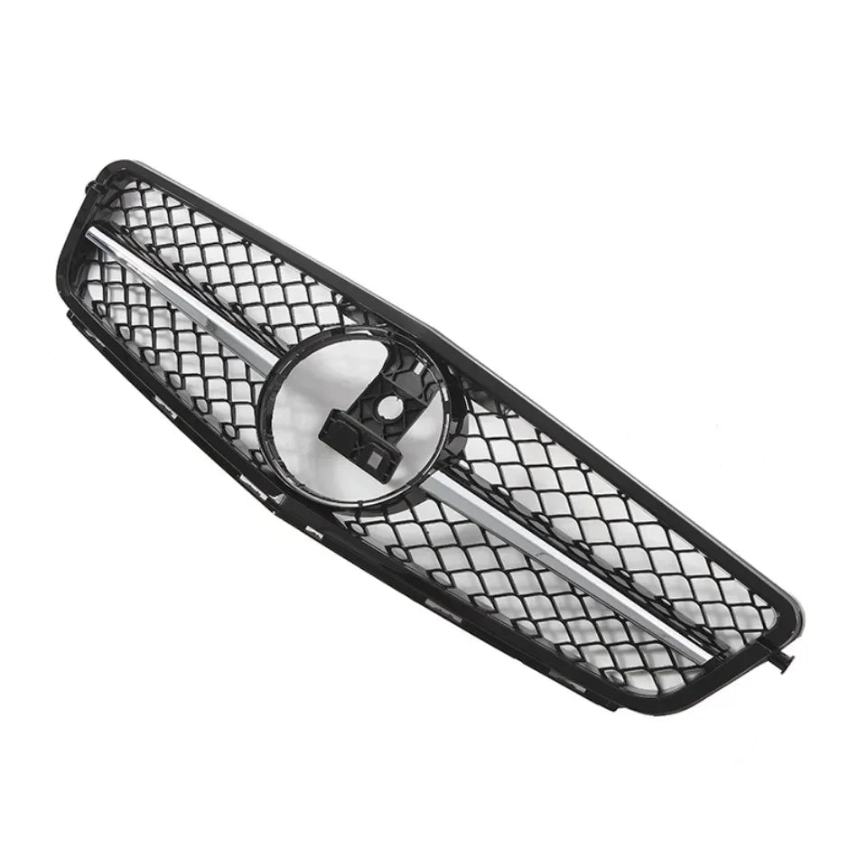 WSTN Mercedes C-Class W204 AMG Style GTR Front Grille Gloss Black 2008–2014 (C180/C200/C230/C250/C280/C300/C350)
