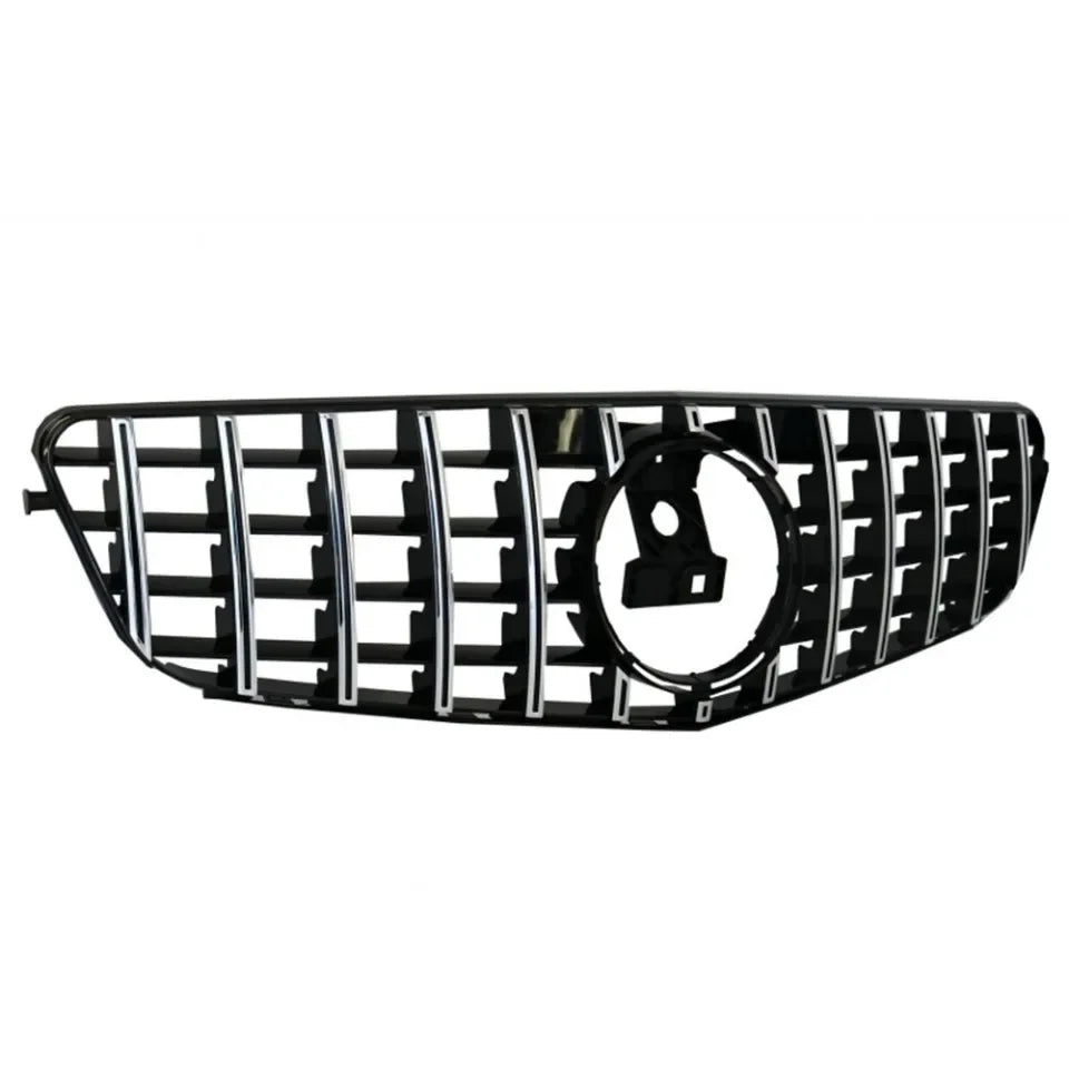 WSTN Mercedes C-Class W204 AMG Style GTR Front Grille Gloss Black 2008–2014 (C180/C200/C230/C250/C280/C300/C350)