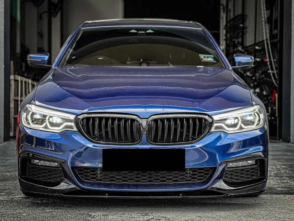 WSTN BMW 5 Series G30/G31 Dual-Slat Front Grille Gloss Black 2021–2023 (Upper Grille)