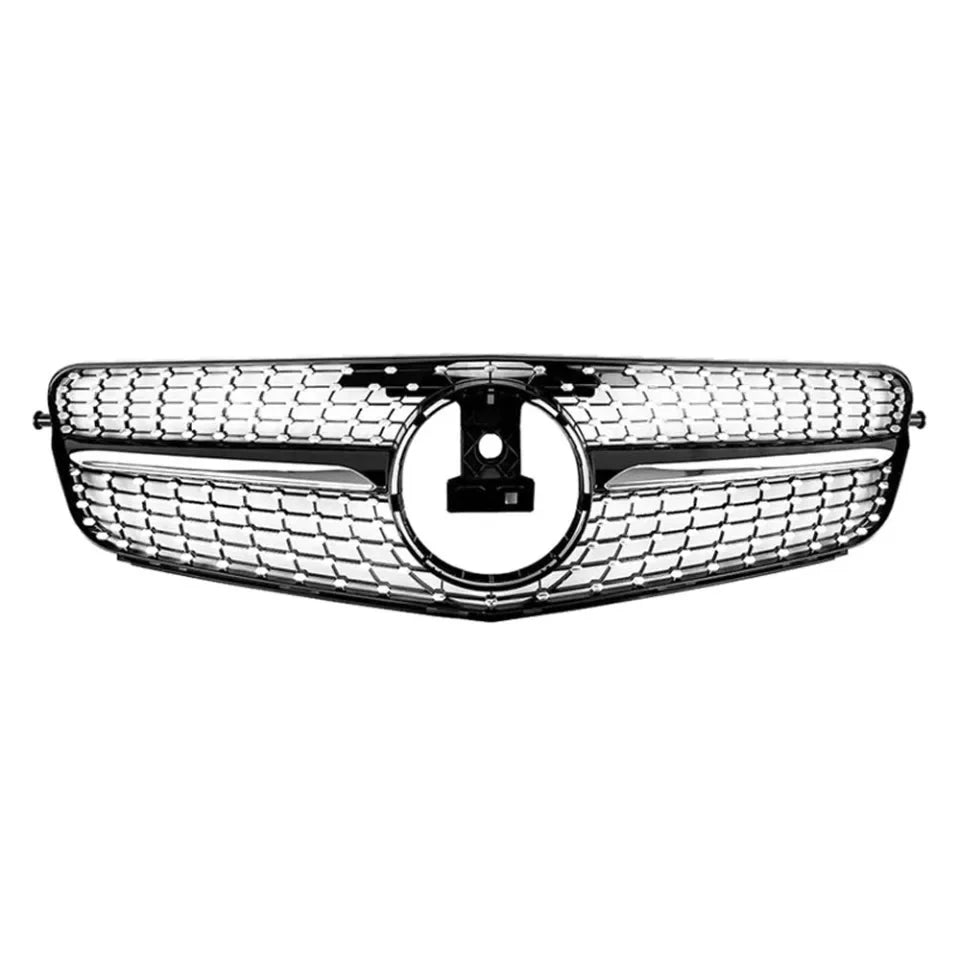 WSTN Mercedes C-Class W204 AMG Style GTR Front Grille Gloss Black 2008–2014 (C180/C200/C230/C250/C280/C300/C350)