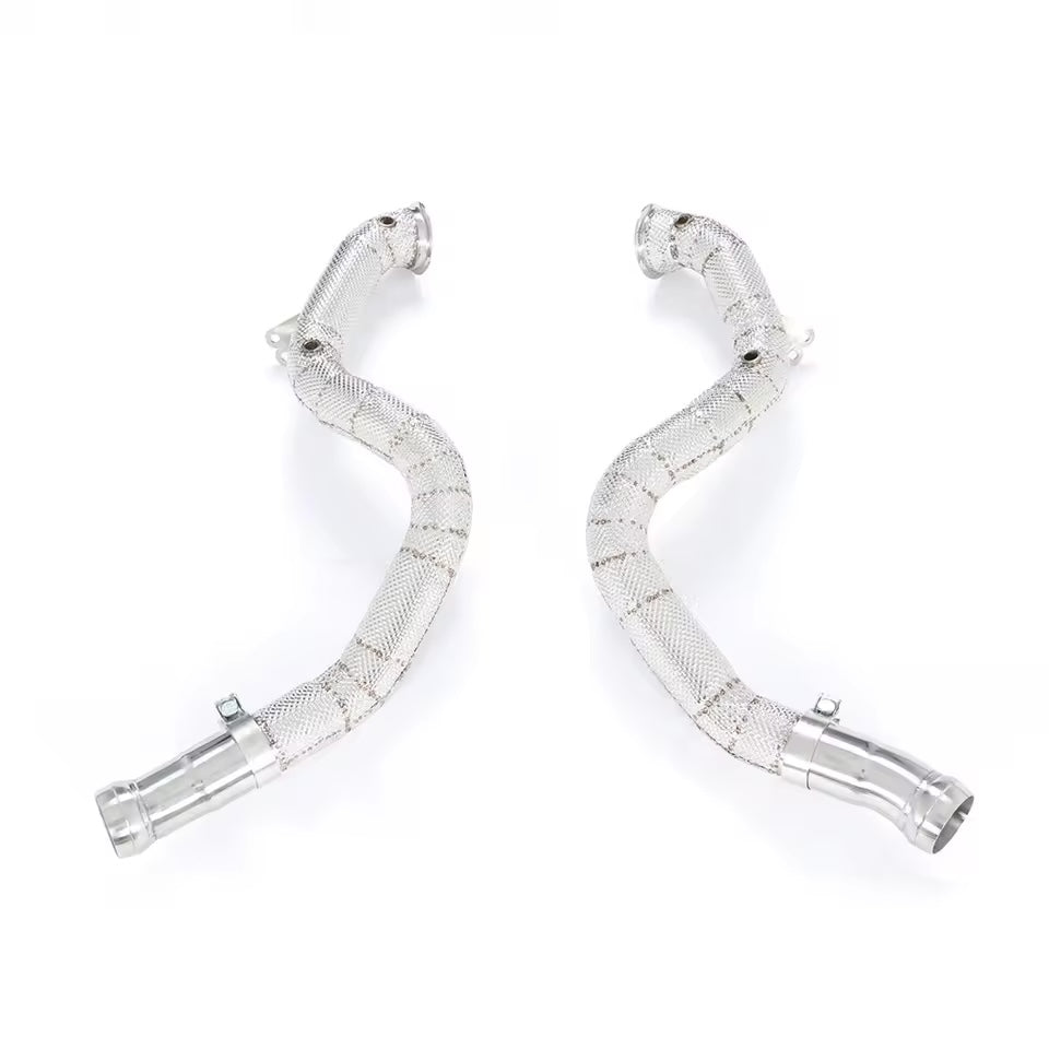 Mercedes-AMG GLC63 M177 heat-shielded downpipe set