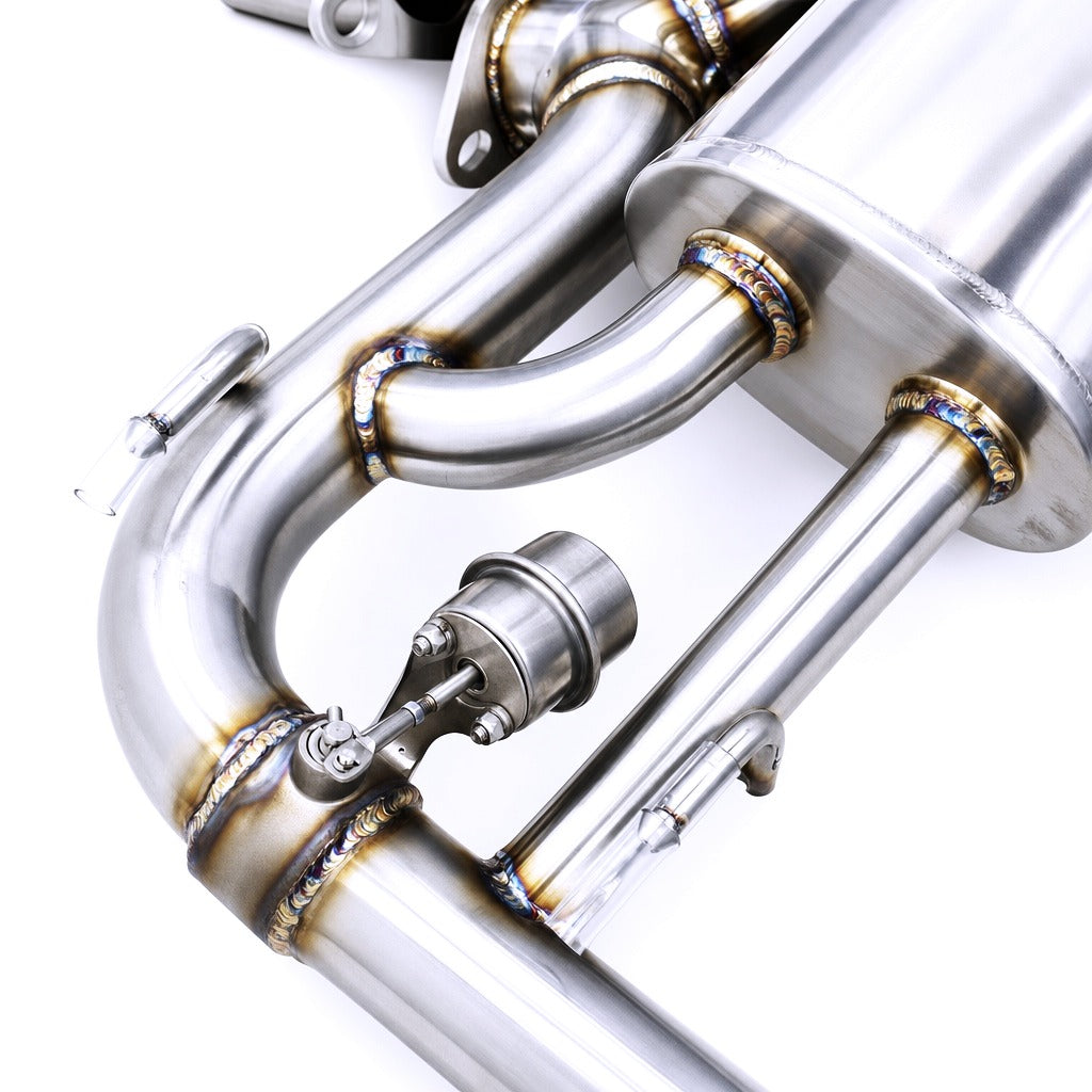 WSTN Performance Toyota 86 ZN6 FA20 Valved Resonated Catback, electronic valve actuator detail